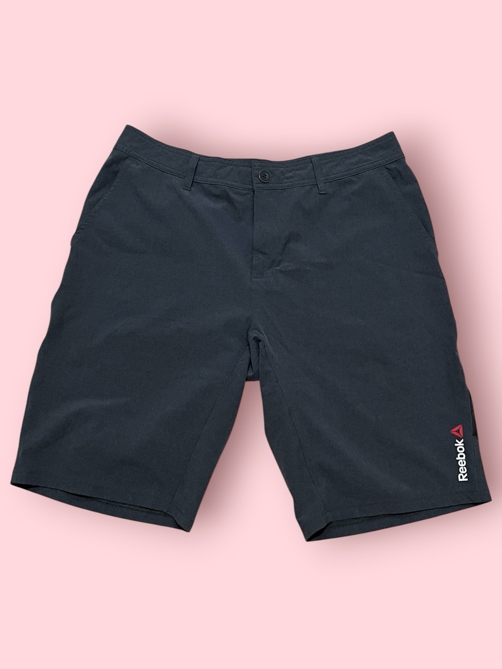Reebok Men’s Lightweight Speedwick Shorts (Gray)